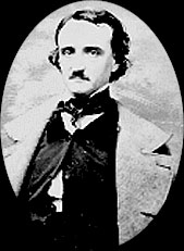 1848 picture of Edgar Allen Poe